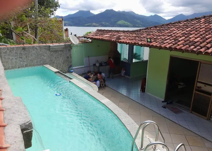 Casa Em Mangaratiba Com Linda Vista Para O Mar